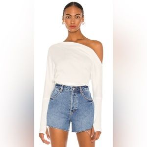 Free People We The Free Fuji Off Shoulder Thermal top